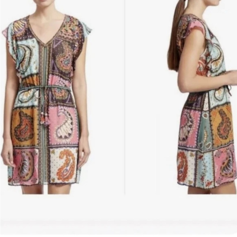Calypso St Barth Ailani Dress XS $375 Silk made in India